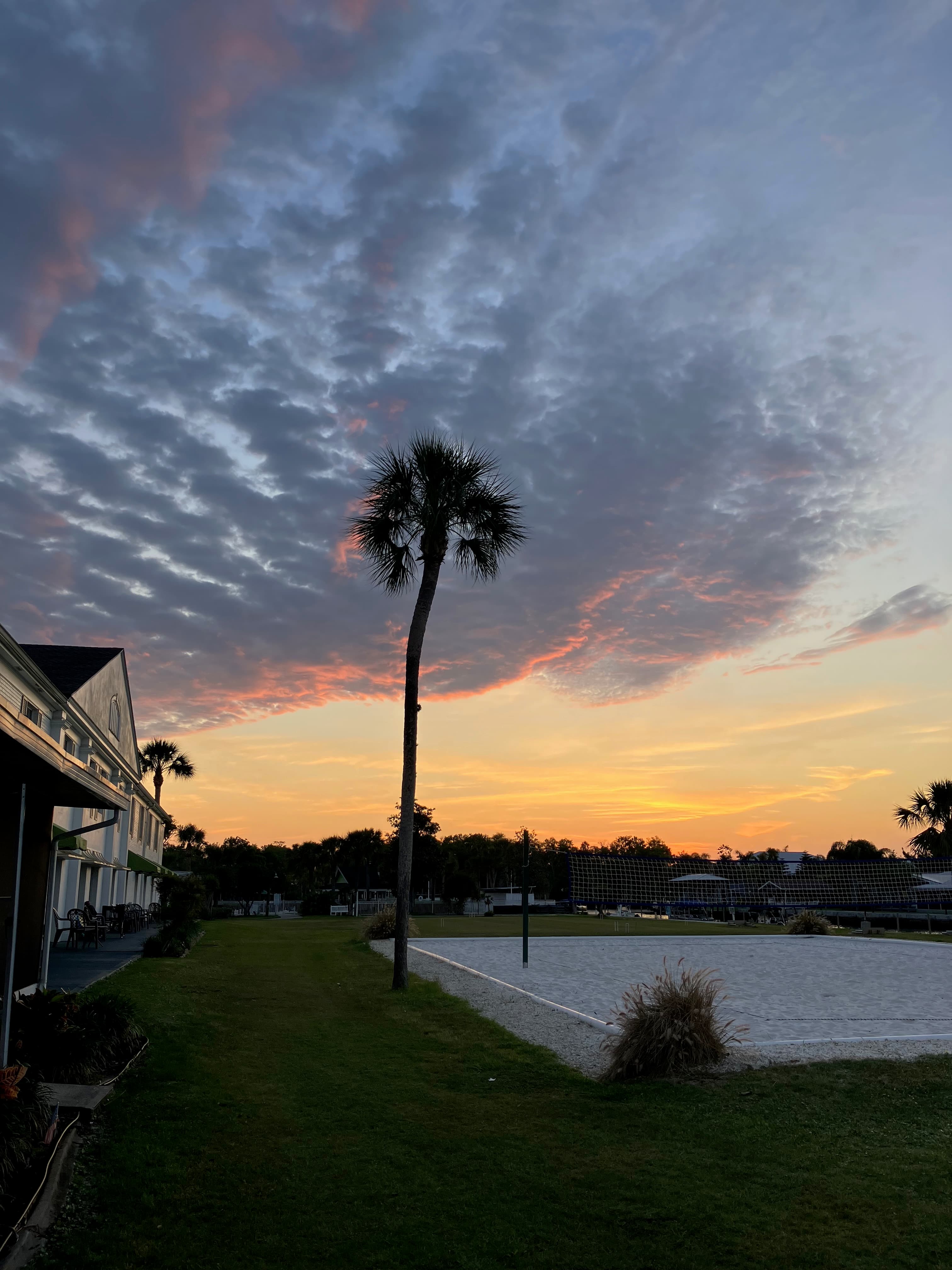 Beautiful sunset at Crystal River