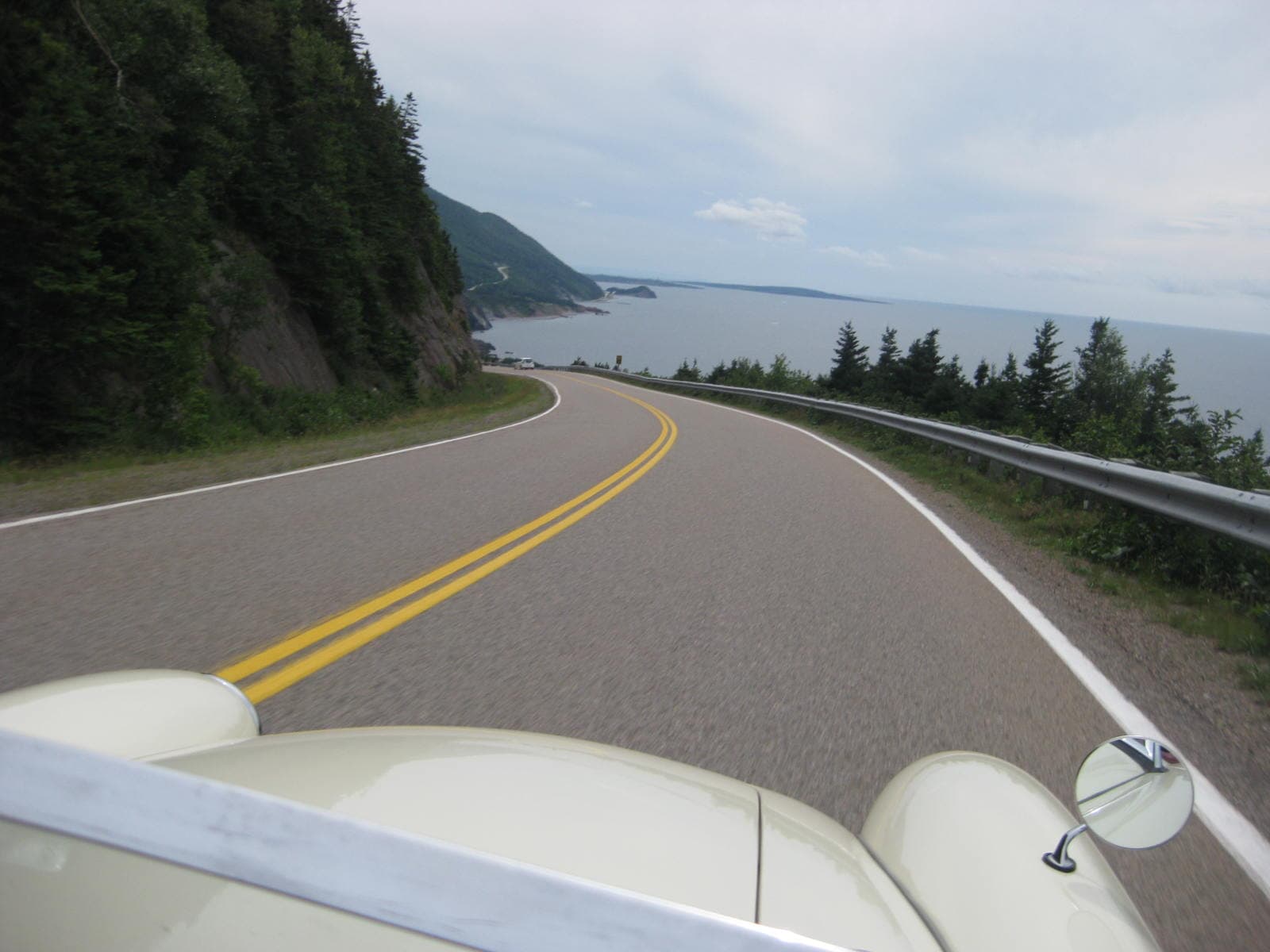 View of the trail from the MGA