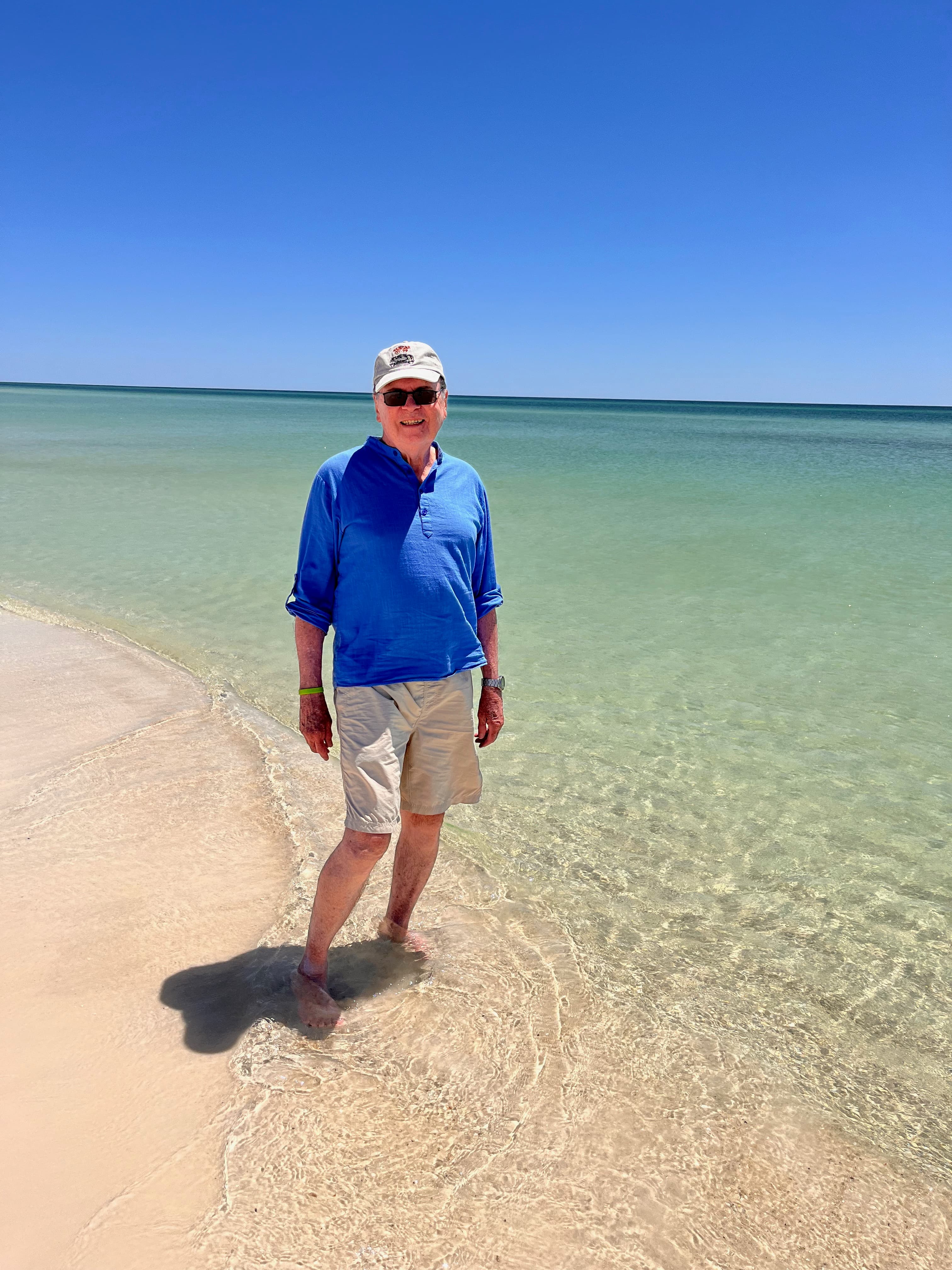 Ken on the beach