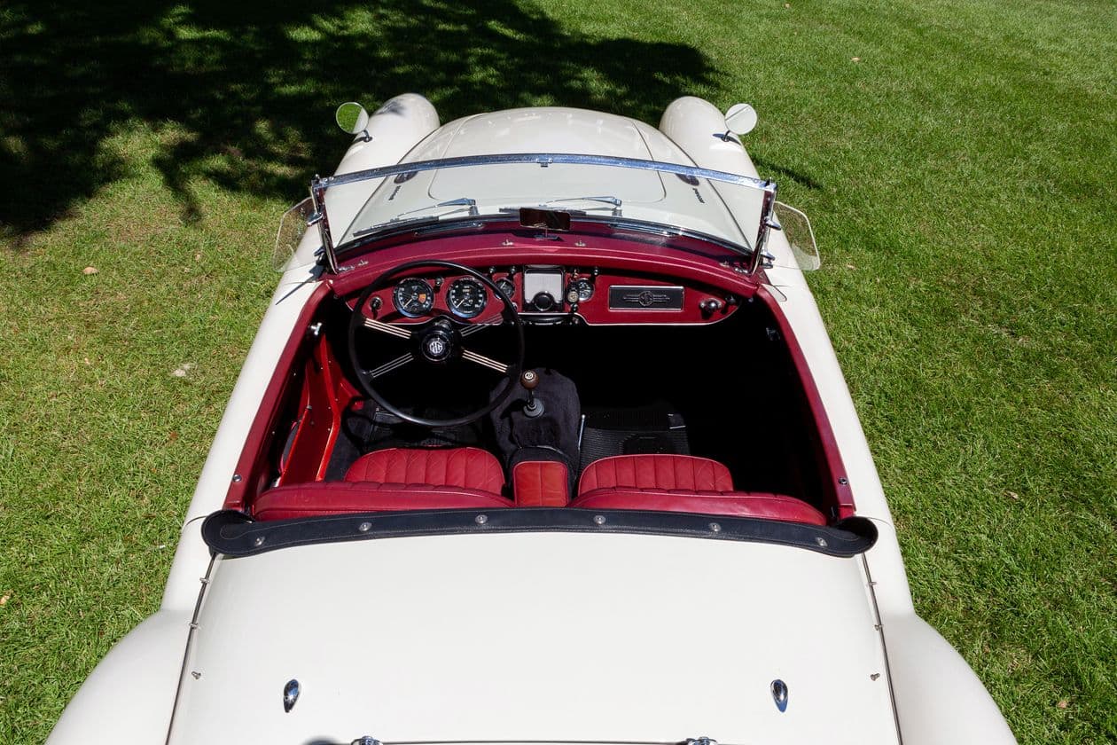 Interior overview from rear