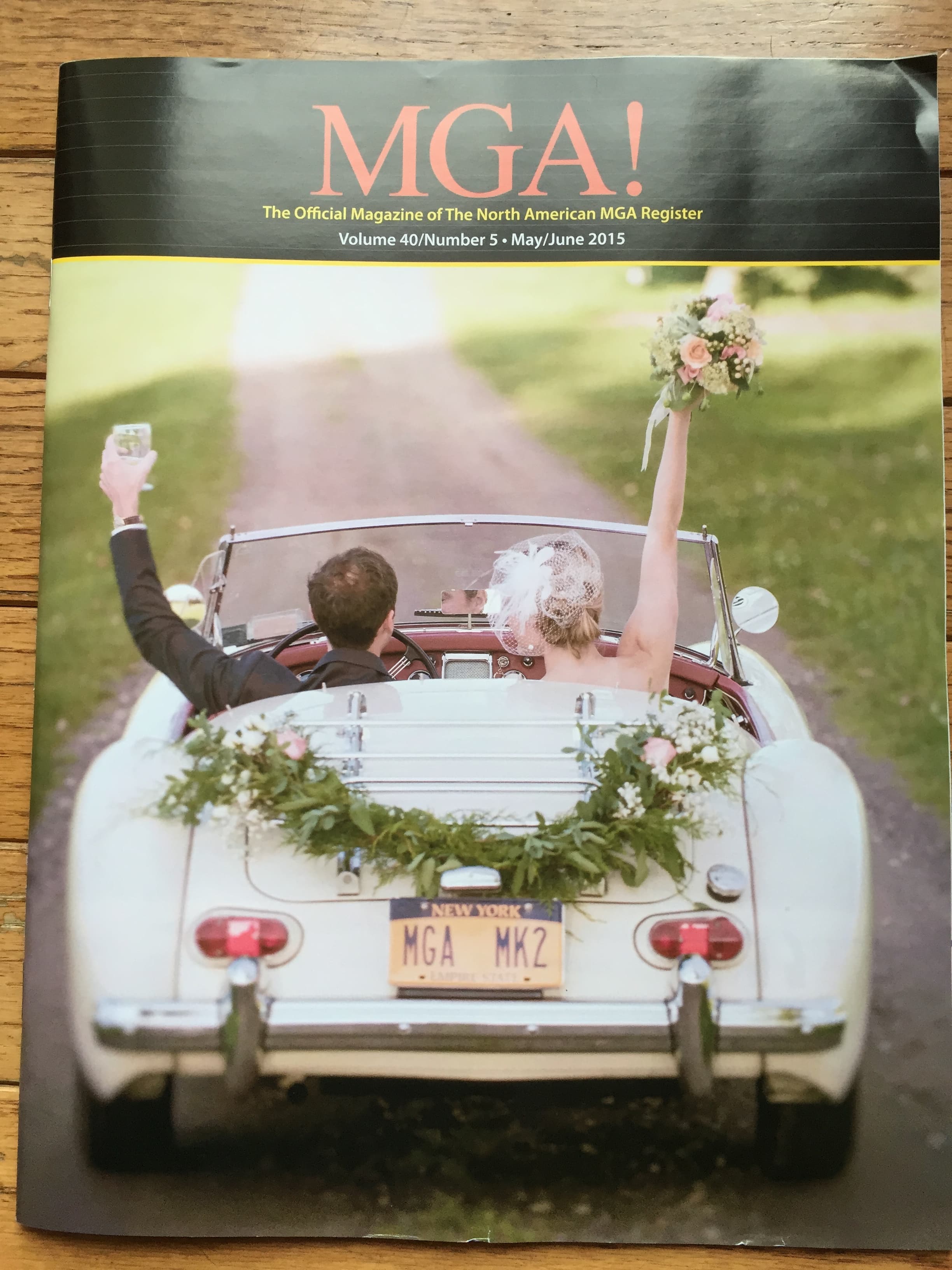 Wedding cover with MGA